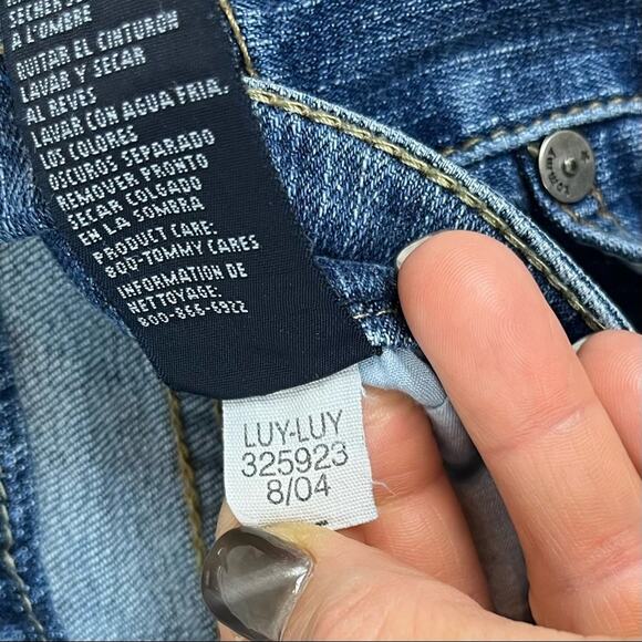 Tommy Hilfiger Vintage Blue Jeans LUY LUY Size 9 - Picture 10 of 11